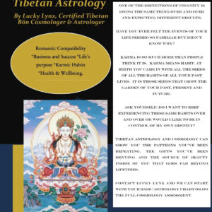 Tibetan Bön Astrology Birth Chart